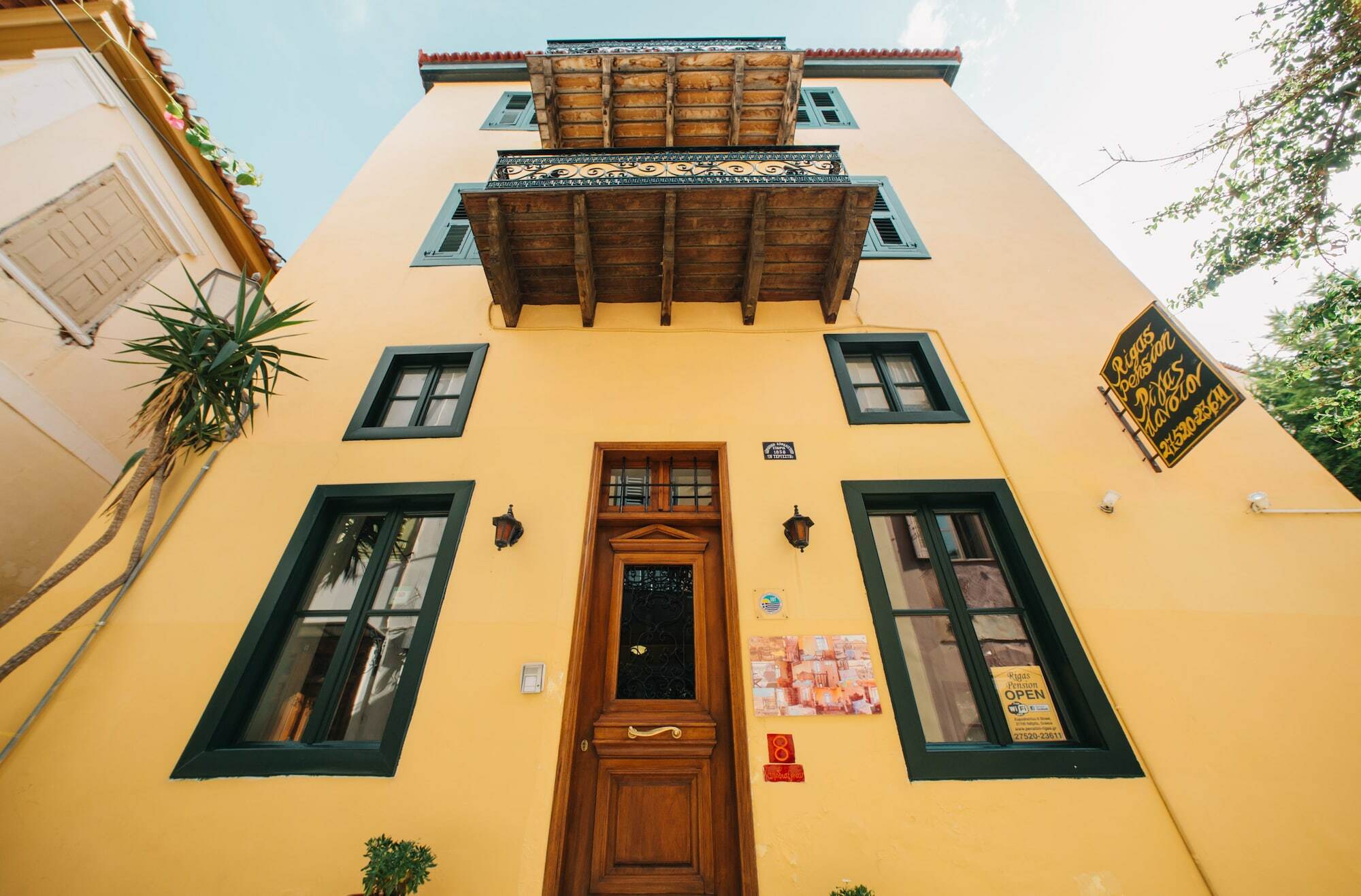 Rigas Pension Nafplio Bagian luar foto